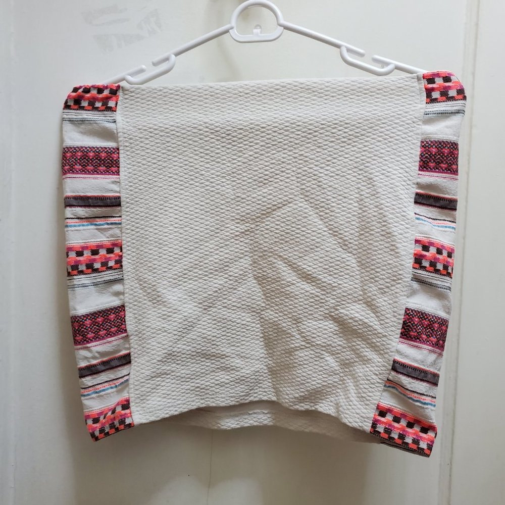 Skirt Form Fitting (Textured Tribal Embroidery)